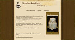 Desktop Screenshot of bizcochostematicos.com